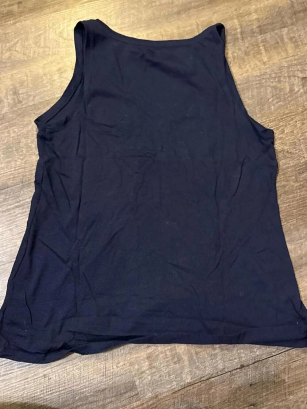Old Navy Women's Navy and Blue Vests-tanks-cami - Picture 2 of 2